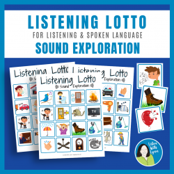 Listening Lotto Sound Exploration Six Activities