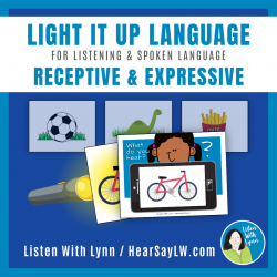 LIGHT IT UP LANGUAGE -  RECEPTIVE AND EXPRESSIVE  ACTIVITY