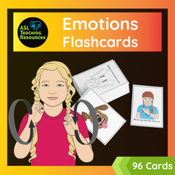 ASL Flashcards – Emotions