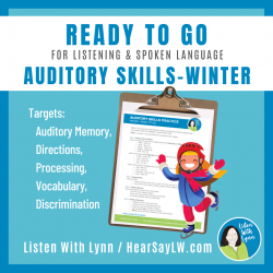 WINTER Ready To Go - Auditory Skills