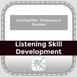 Listening Skills - The Quandry of Questions