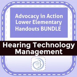 Advocacy in Action Lower Elementary Handouts BUNDLE