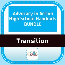 Advocacy in Action High School Handouts  BUNDLE 