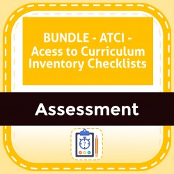 BUNDLE - ATCI - Acess to Curriculum Inventory Checklists
