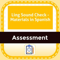 Ling Sound Check - Materials in Spanish