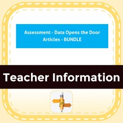 Assessment - Data Opens the Door Articles - BUNDLE