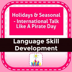 Holidays & Seasonal - International Talk Like A Pirate Day