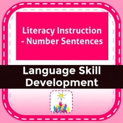 Literacy Instruction - Number Sentences