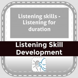Listening skills - Listening for duration