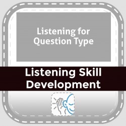 Listening for Question Type