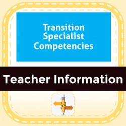 Transition Specialist Competencies