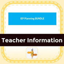 IEP Planning BUNDLE