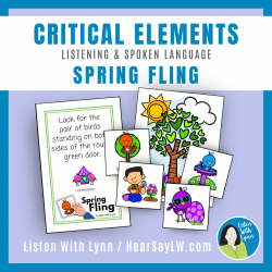 Listening For Critical Elements SPRING FLING
