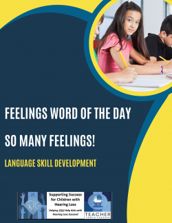 Feelings Word of the Day - So Many Feelings!