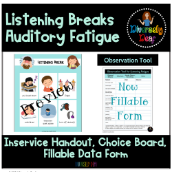 Listening Breaks & Auditory Fatigue