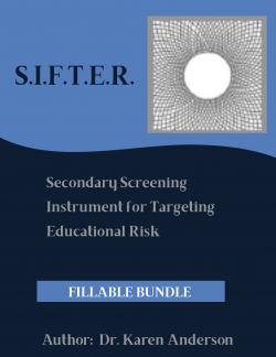 SIFTER Fillable BUNDLE